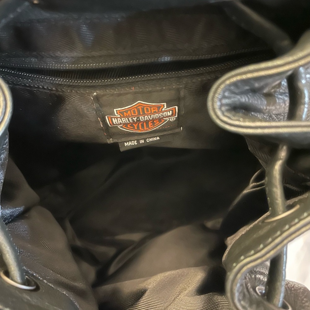 Harley Davidson Genuine Leather Backpack Gem